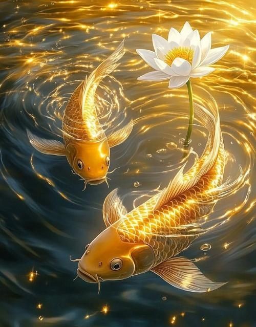 很靈的錦鯉圖，?轉發必旺！超靈驗錦鯉圖接好運暴擊