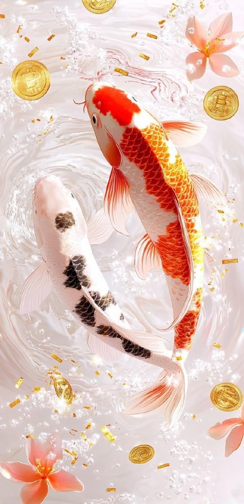 很靈的錦鯉圖，?轉發必旺！超靈驗錦鯉圖接好運暴擊