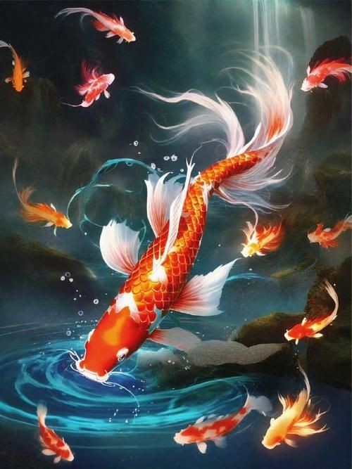 很靈的錦鯉圖，?轉發必旺！超靈驗錦鯉圖接好運暴擊