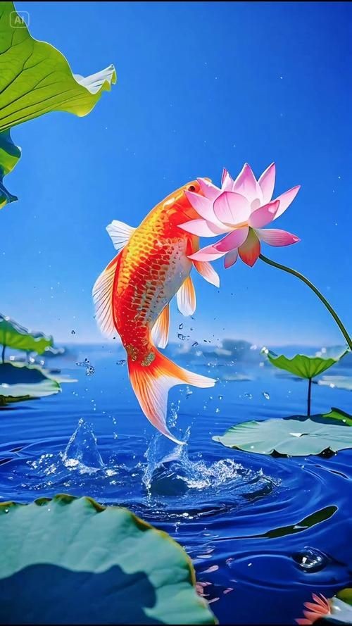 吉祥鯉魚圖片，吉祥如意·靈動逼真的吉祥鯉魚高清圖片精選