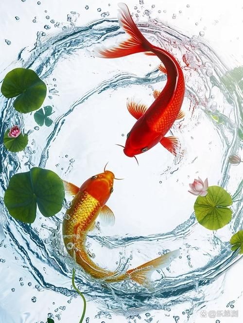 吉祥鯉魚圖片，吉祥如意·靈動逼真的吉祥鯉魚高清圖片精選
