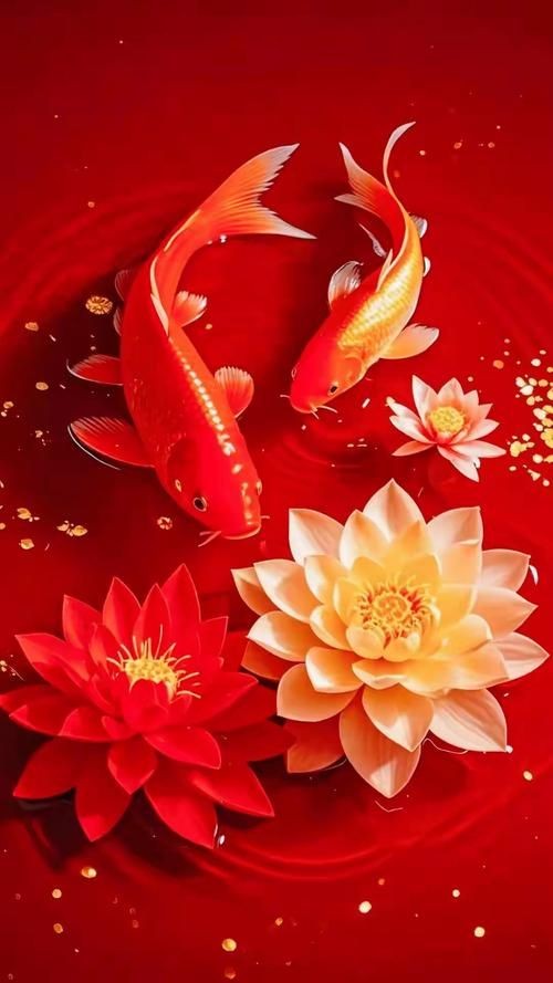 吉祥鯉魚圖片，吉祥如意·靈動逼真的吉祥鯉魚高清圖片精選