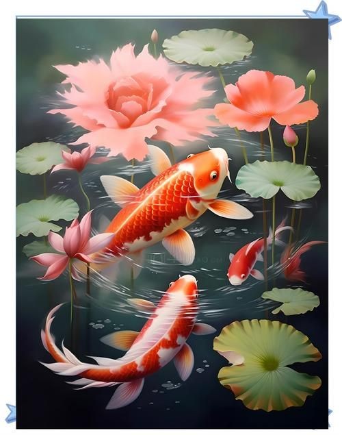 吉祥鯉魚圖片，吉祥如意·靈動逼真的吉祥鯉魚高清圖片精選