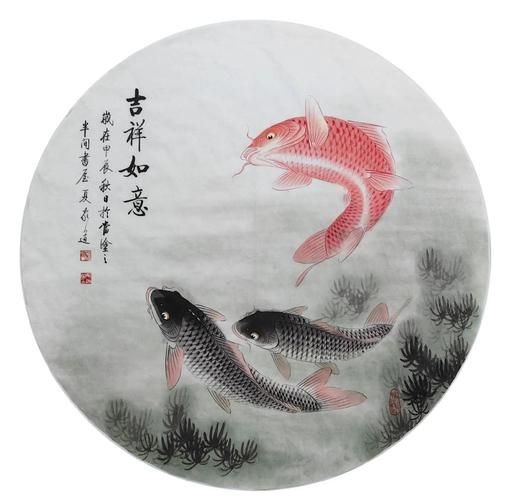 吉祥鯉魚圖片，吉祥如意·靈動逼真的吉祥鯉魚高清圖片精選