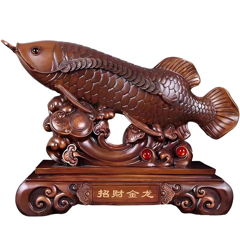 聚財金龍圖片大全，祥瑞納福聚財金龍高清圖片大全，