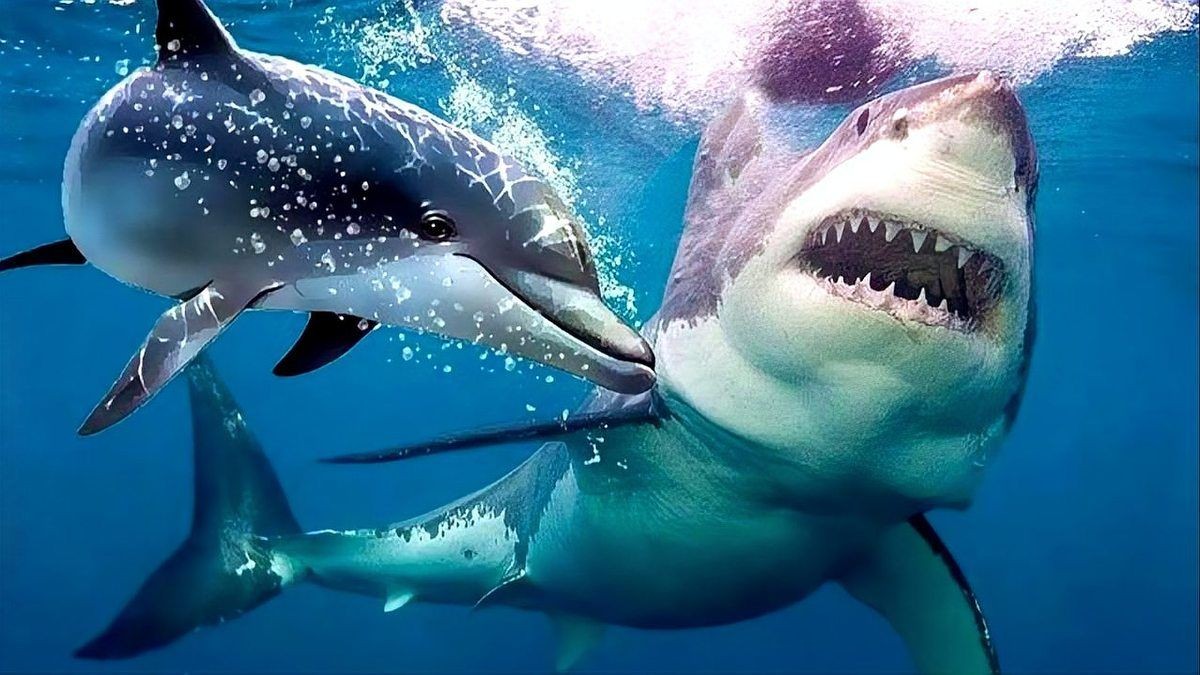 海豚打得過鯊魚嗎，海豚與鯊魚的生死對決，誰才是海洋 海豚打得過鯊魚嗎，海豚與鯊魚的生死對決，誰才是海洋 龍魚論壇 第14張