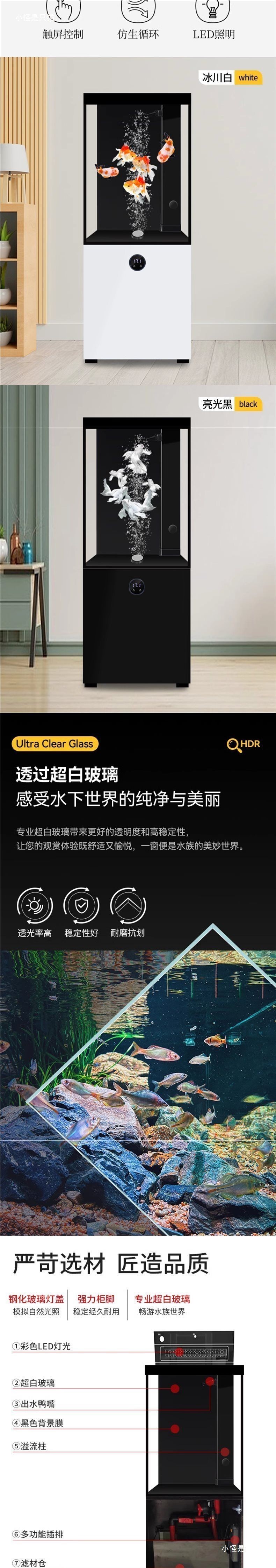 吉印魚缸水族箱的最新款式和價格表，吉印魚缸水族箱丨202X全新爆款款式及詳細