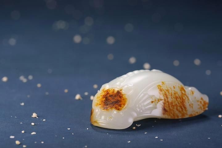 和田玉龍魚(yú)圖片，和田玉龍魚(yú)精品高清圖片鑒賞