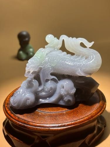 和田玉龍魚(yú)圖片，和田玉龍魚(yú)精品高清圖片鑒賞