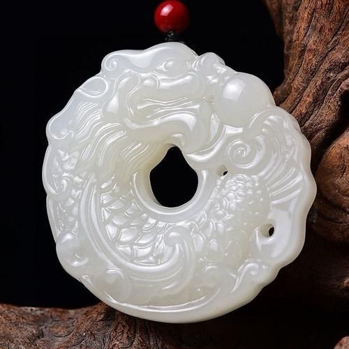 和田玉龍魚(yú)圖片，和田玉龍魚(yú)精品高清圖片鑒賞