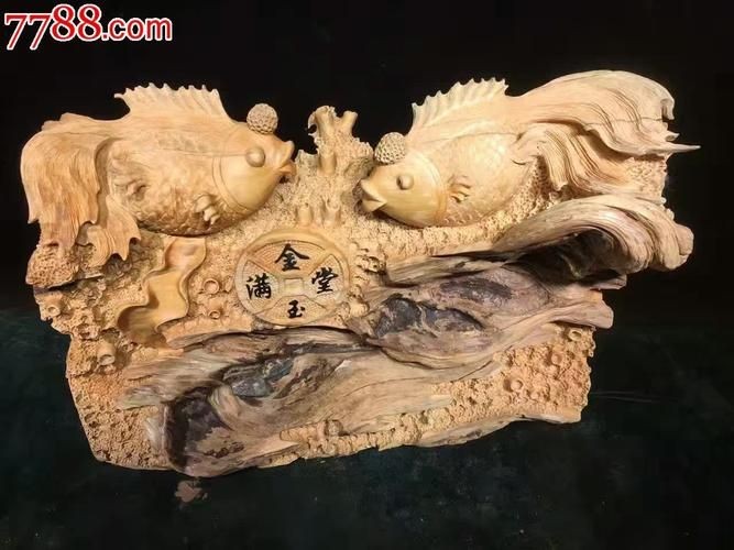 木雕金魚圖片大全大圖：“木雕金魚”傳統(tǒng)手工藝品的藝術(shù)魅力與視覺(jué)呈現(xiàn)