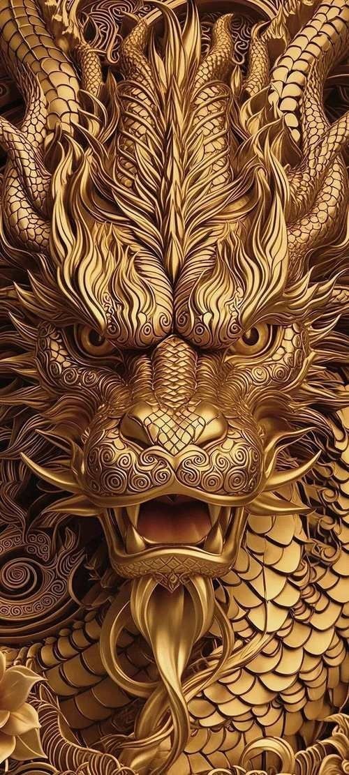 招財龍圖片：“招財龍圖片”是以傳統祥瑞文化為核心創作的作品