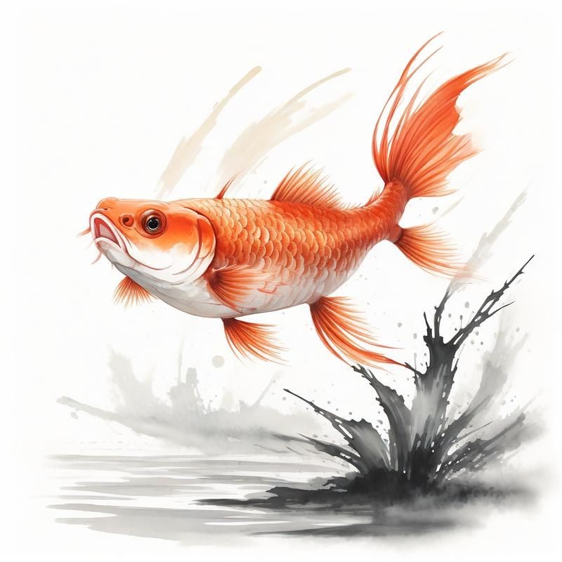 最招財的魚圖片：“最招財的魚圖片”