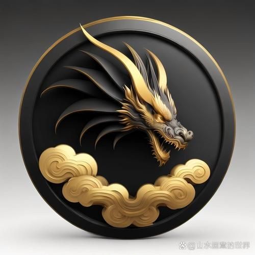 龍logo：“龍logo”作為極具東方文化特色的視覺符號