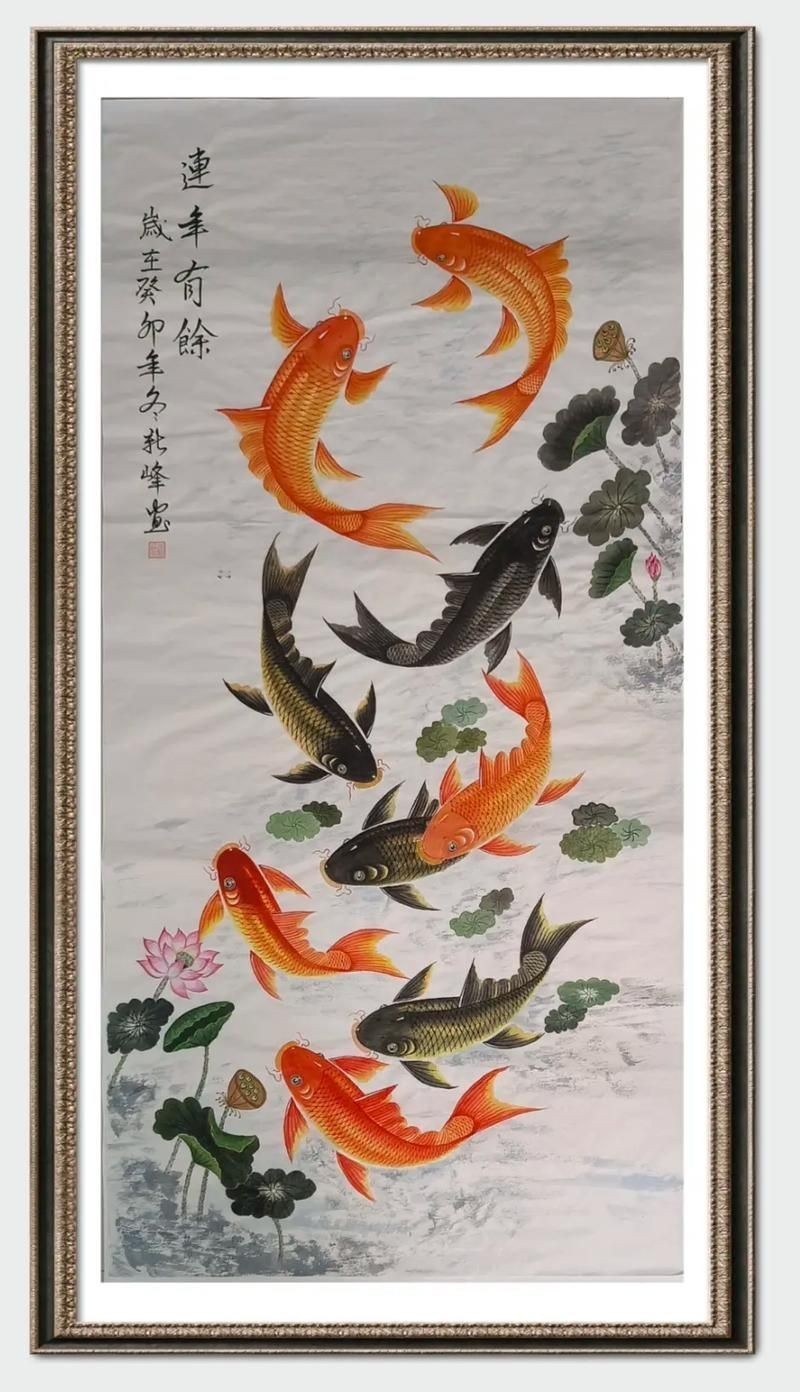 九魚聚財(cái)圖掛哪個(gè)方位：九魚圖掛在家里那個(gè)位置風(fēng)水好
