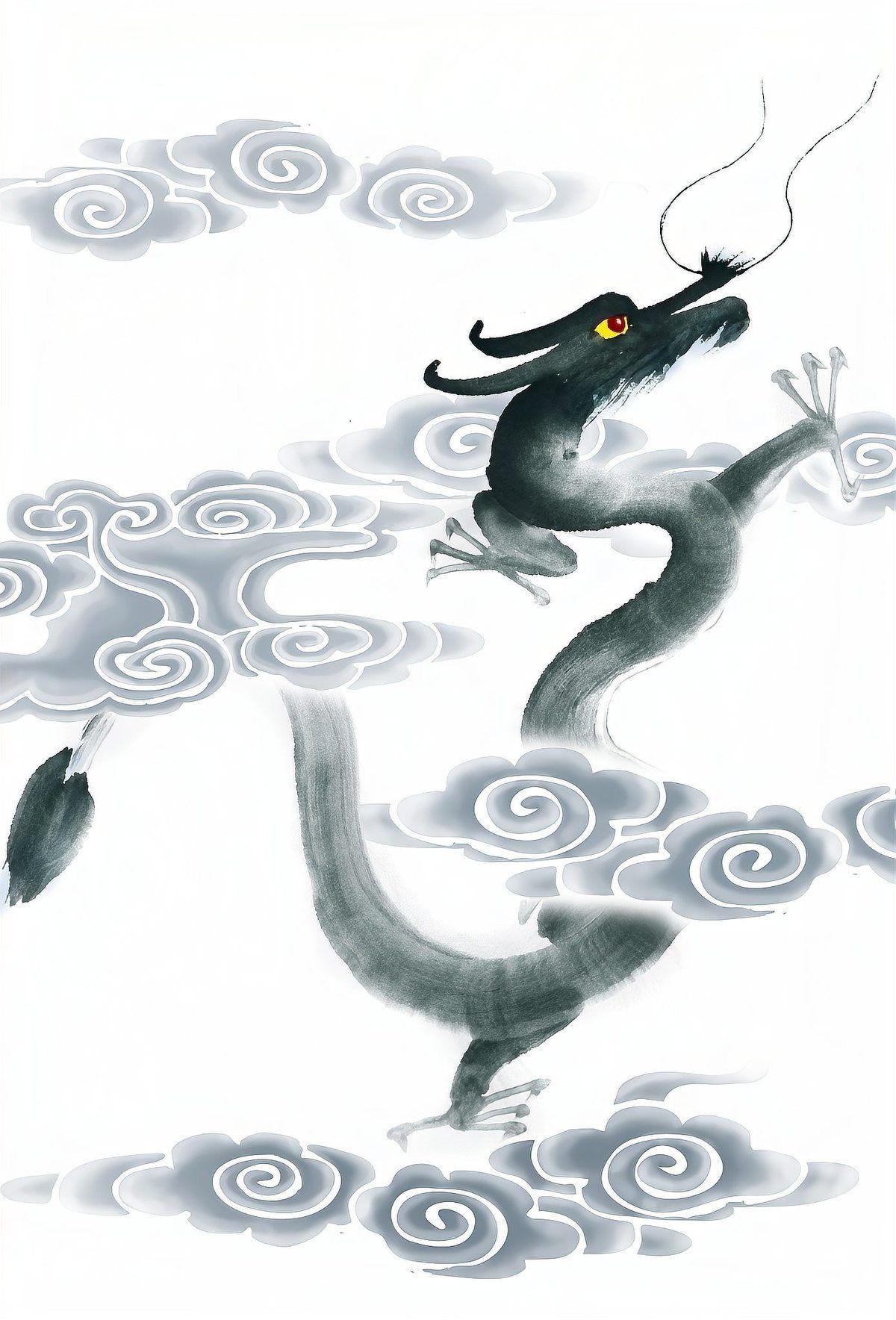 東方文化中的黑龍象征：東方文化中兼具神圣性與世俗性的獨特圖騰黑龍的象征意義 東方文化中的黑龍象征：東方文化中兼具神圣性與世俗性的獨特圖騰黑龍的象征意義 龍魚百科 第4張