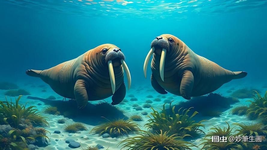 海象圖片大全：*《海象圖片大全》圖集匯聚了各類高清海象影像