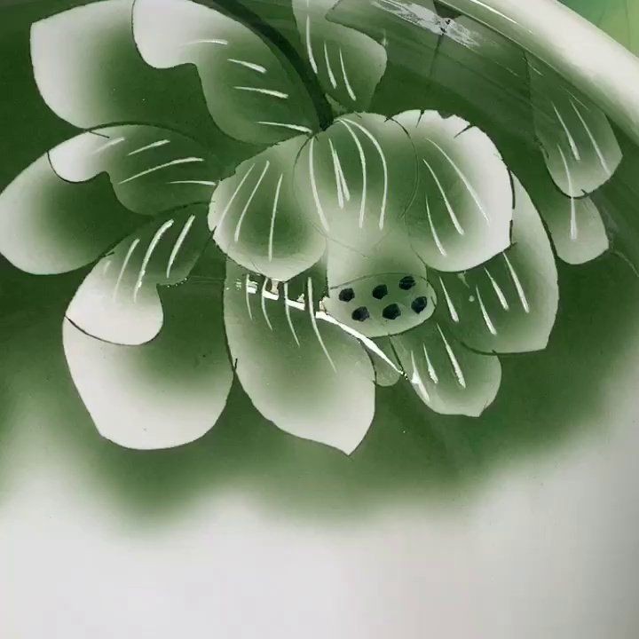 景德鎮魚缸店：北京景德鎮陶瓷魚缸養魚盆桌面擺件太治愈了淘寶網