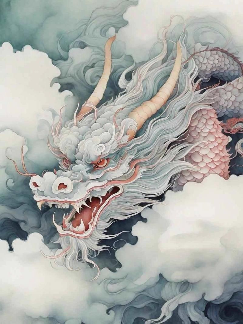 九種顏色的龍圖片：“九種顏色的龍圖片”展現融合傳統美學與現代創意的創意