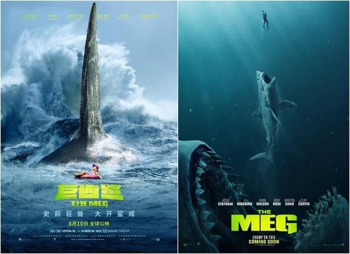 巨齒鯊圖片：史前海洋霸主巨齒鯊，咬合力遠超現代大白鯊，咬合力秒殺霸王龍