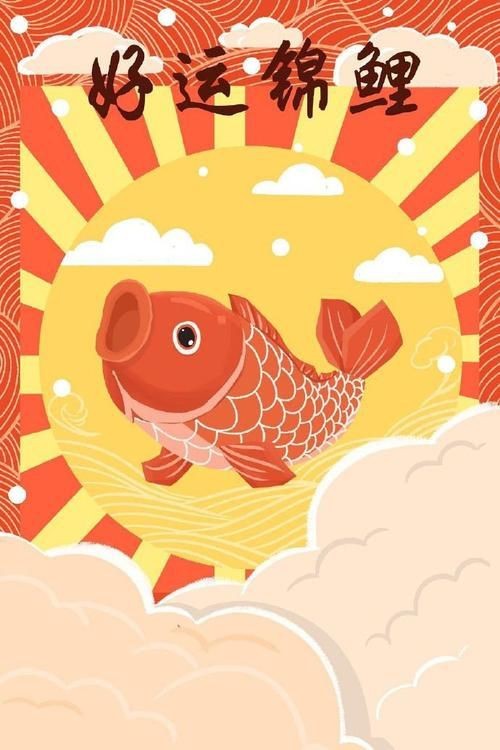 錦鯉卡通圖片可愛|《錦鯉卡通圖片可愛》 錦鯉卡通圖片可愛|《錦鯉卡通圖片可愛》 龍魚百科 第6張