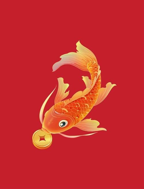 錦鯉卡通圖片可愛|《錦鯉卡通圖片可愛》 錦鯉卡通圖片可愛|《錦鯉卡通圖片可愛》 龍魚百科 第9張