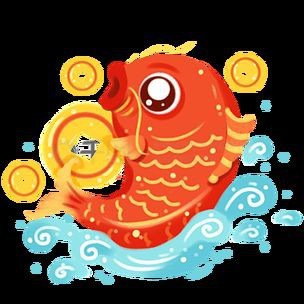 錦鯉卡通圖片可愛|《錦鯉卡通圖片可愛》 錦鯉卡通圖片可愛|《錦鯉卡通圖片可愛》 龍魚百科 第27張