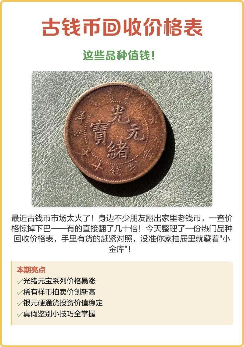老錢回收價(jià)格表|2025年8月最新老錢回收價(jià)格綜合信息曝光