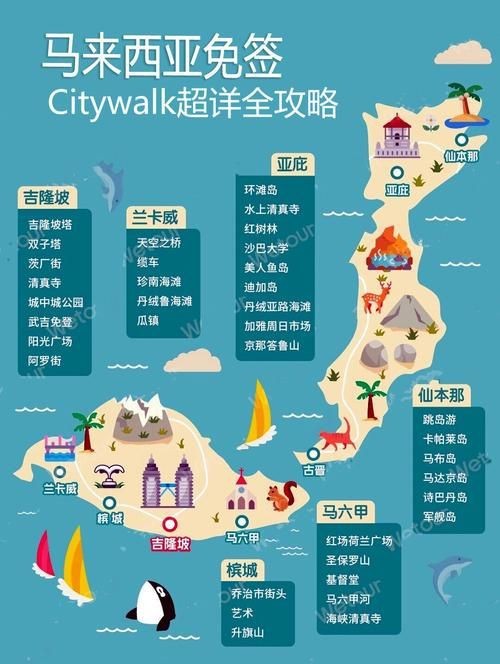 馬來西亞旅游景點(diǎn)分布地圖|馬來西亞旅游景點(diǎn)分布