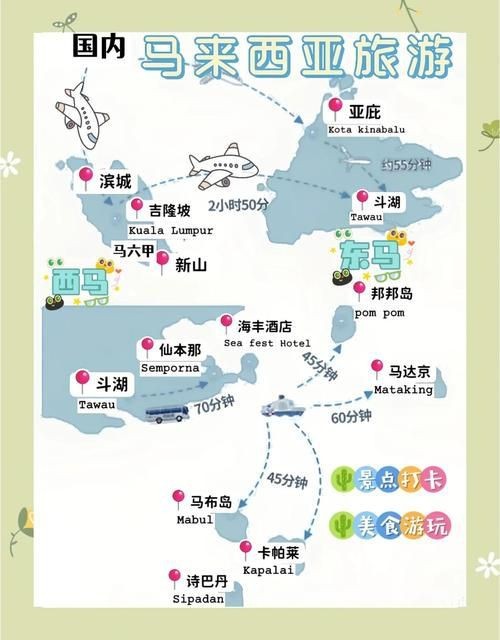 馬來西亞旅游景點(diǎn)分布地圖|馬來西亞旅游景點(diǎn)分布