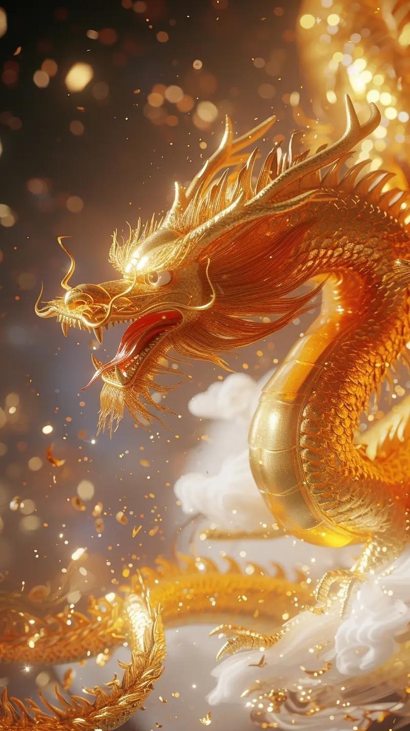 金龍的圖片最漂亮的【張大千《金龍獻瑞》:潑墨潑彩中的東方神韻】