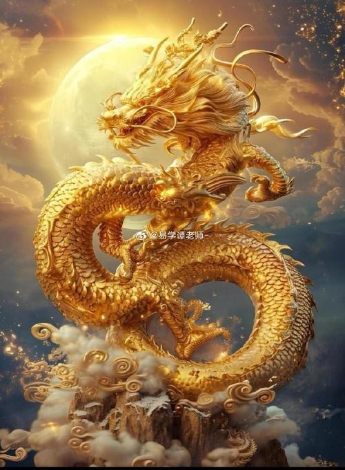 金龍的圖片最漂亮的【張大千《金龍獻瑞》:潑墨潑彩中的東方神韻】