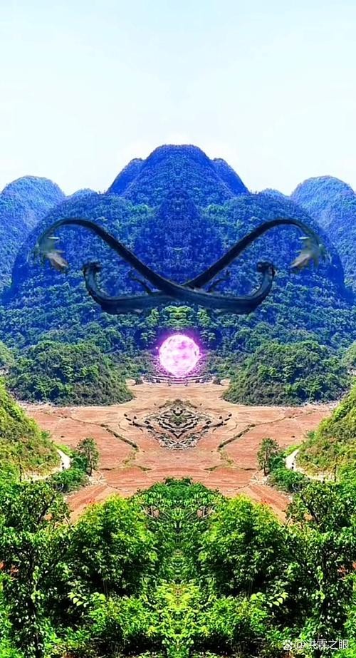 風水龍圖片【形勢派風水學中的“龍”指的是什么，它有什么作用】 風水龍圖片【形勢派風水學中的“龍”指的是什么，它有什么作用】 龍魚論壇 第22張