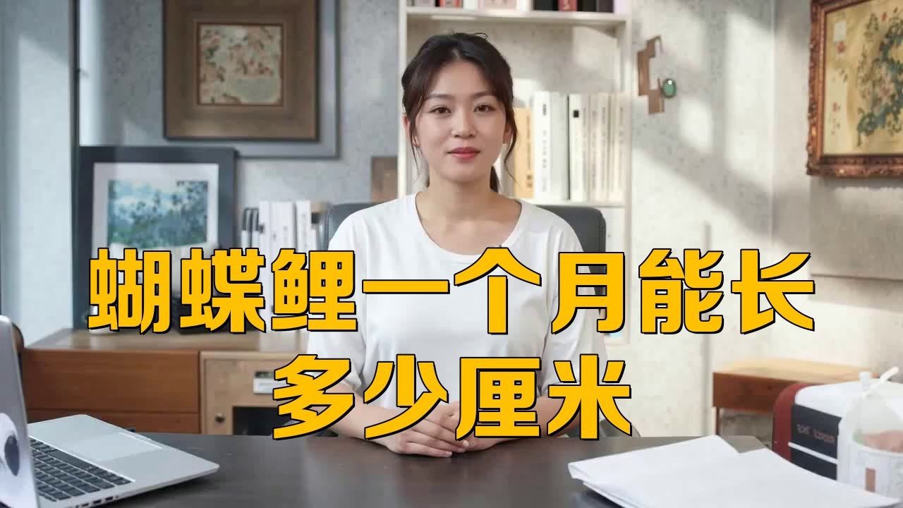 蝴蝶鯉5到6厘米是多久的魚【6厘米的蝴蝶鯉多久能養大】
