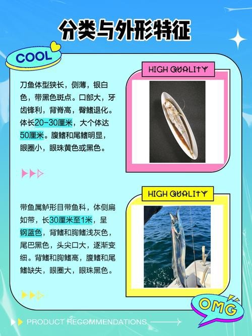 刀魚和帶魚圖片對比【刀魚與帶魚是兩種常被混淆的魚類，從多維度進行詳細對比】