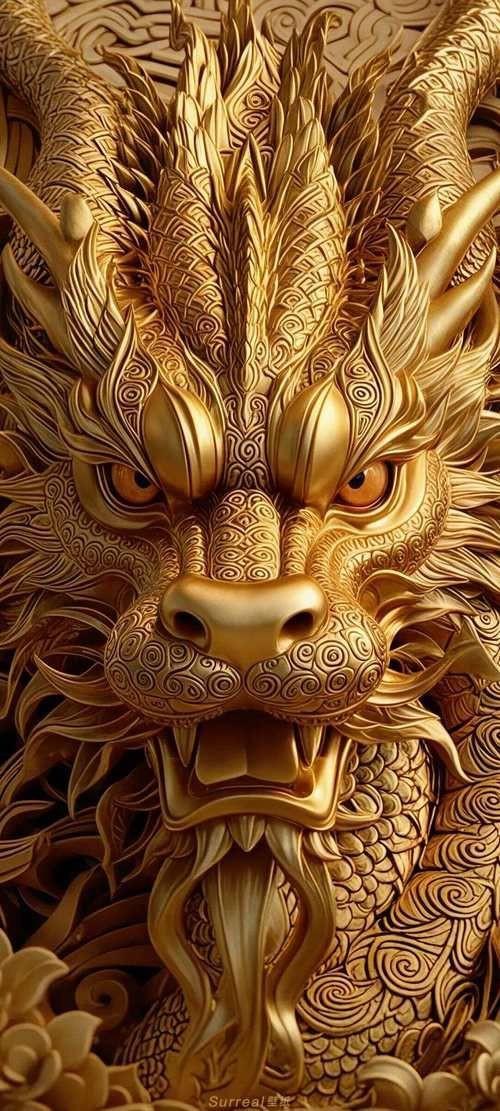 哪里可以找到高清的招財(cái)龍壁紙？【如何找到高清招財(cái)龍壁紙】 哪里可以找到高清的招財(cái)龍壁紙？【如何找到高清招財(cái)龍壁紙】 龍魚百科 第12張