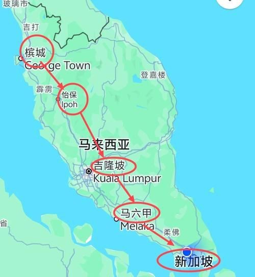 馬來西亞地圖位置【風景圖集：馬來西亞】