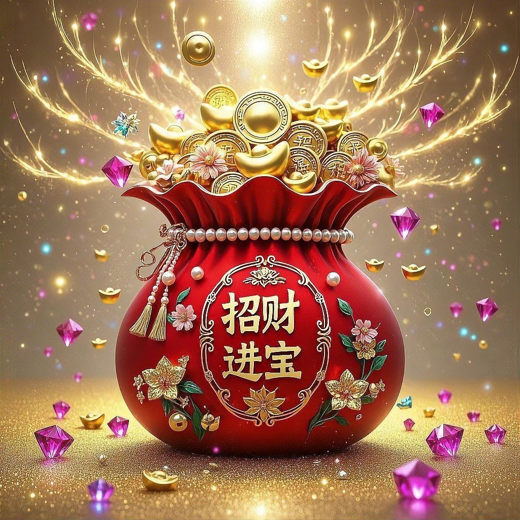 招財圖片聚財旺財【2025招財轉(zhuǎn)運頭像|招財進寶，財源廣進】