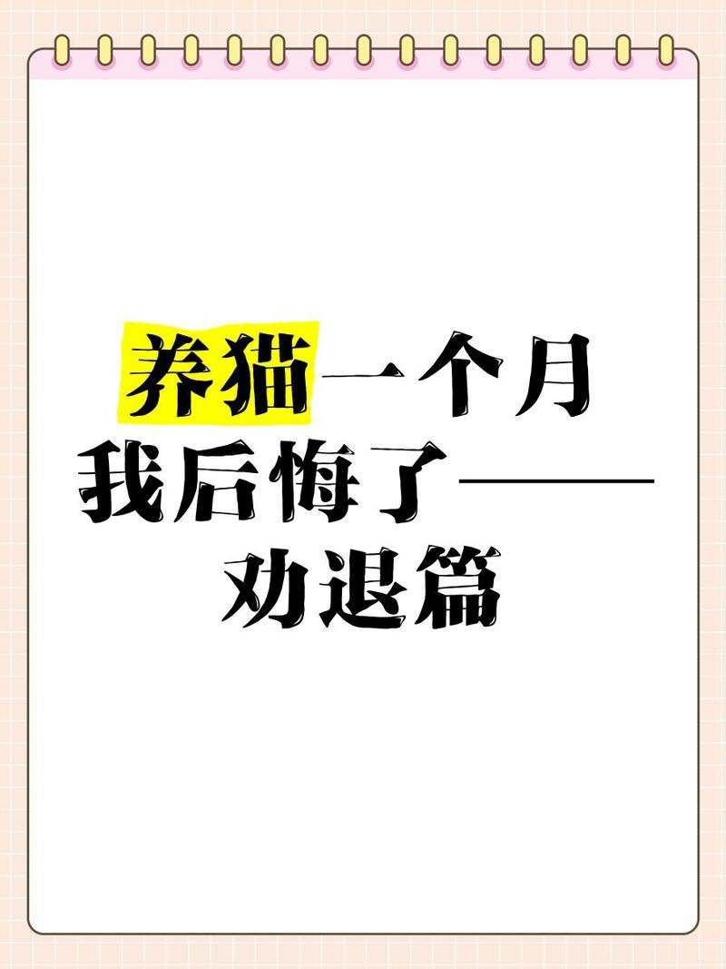 養(yǎng)了貓我就后悔了【養(yǎng)貓之悔意與自由的永恒博弈】