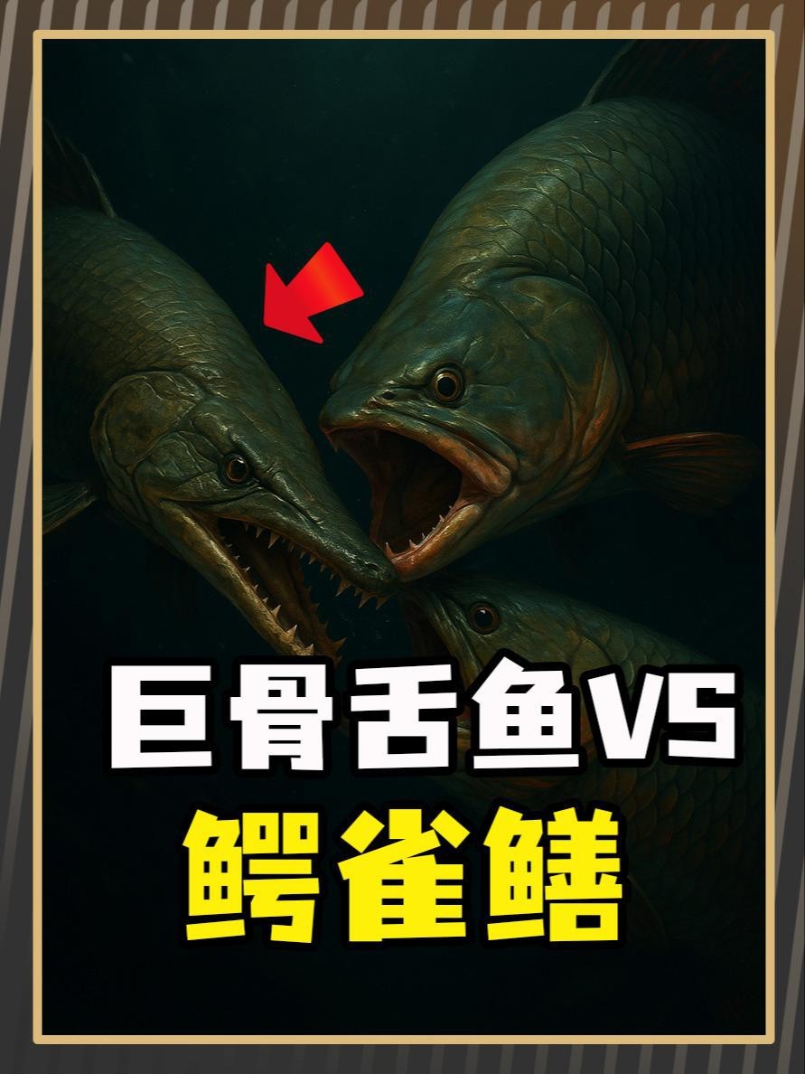 巨骨舌魚vs鱷雀鱔視頻【《巨骨舌魚與鱷雀鱔的較量視頻》**】
