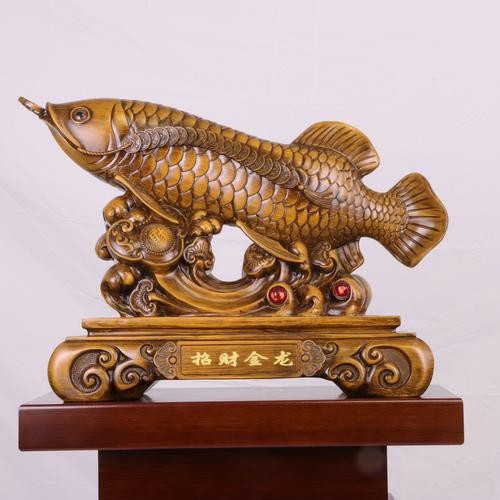 龍魚(yú)家居擺件圖片【《龍魚(yú)家居擺件：獨(dú)特魅力與美好寓意》**】 龍魚(yú)家居擺件圖片【《龍魚(yú)家居擺件：獨(dú)特魅力與美好寓意》**】 龍魚(yú)論壇 第2張