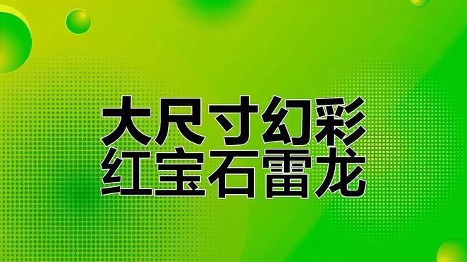幻彩雷龍屬于什么檔次【幻彩雷龍魚屬于中高檔次的觀賞魚】