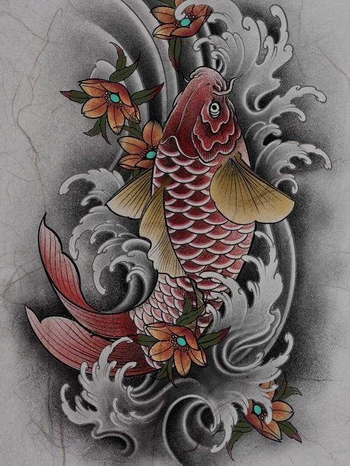 鯉魚圖案大全圖片【《鯉魚圖案大全圖片大全》】