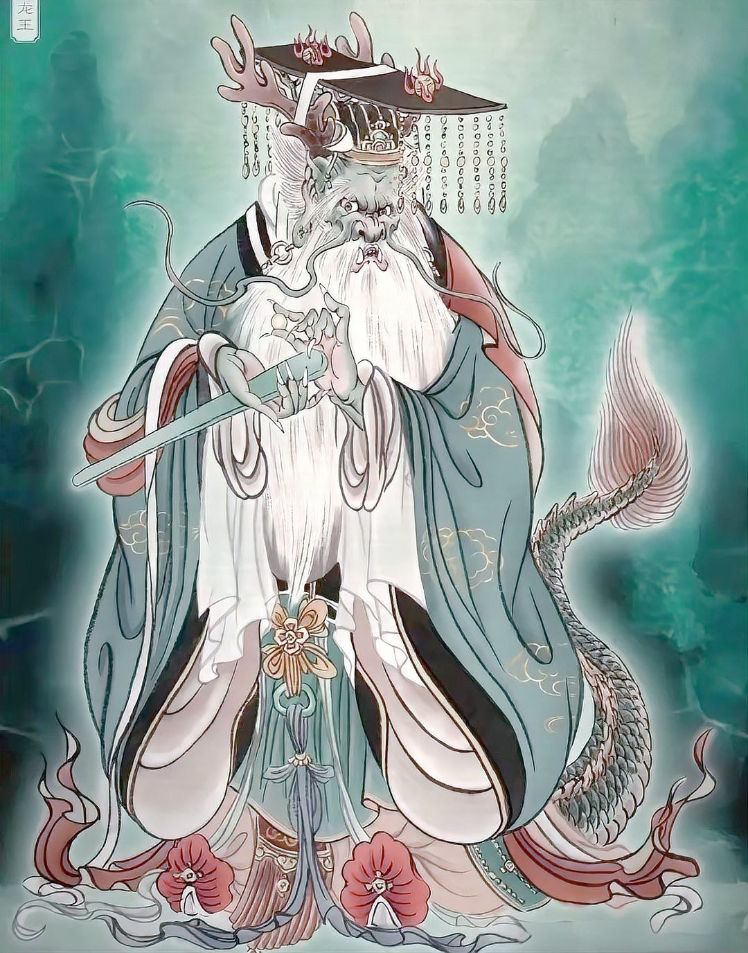 道教供奉的是什么龍王【道教的神靈形象5】 道教供奉的是什么龍王【道教的神靈形象5】 龍魚論壇 第8張