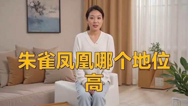 鳳凰和朱雀誰更高貴【鳳凰與朱雀哪個地位更高】