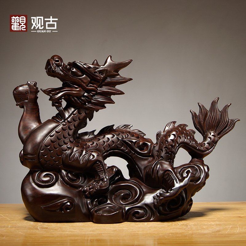 龍擺件有哪些材質選擇【手把手教你判斷龍吊墜怎么選昂然又純美的繁花0e】