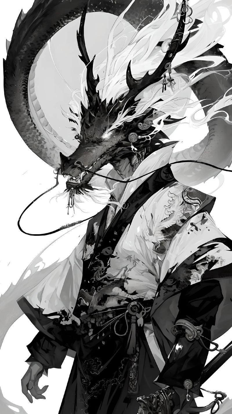 龍人形態圖片【《龍人形態圖片:奇幻與神秘的視覺呈現》】