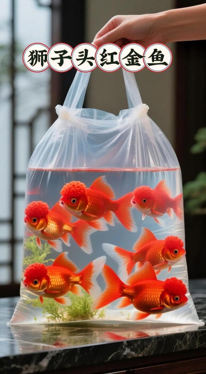 紅獅頭金魚【《紅獅頭金魚：水中靈動的絢麗精靈》】 紅獅頭金魚【《紅獅頭金魚：水中靈動的絢麗精靈》】 龍魚論壇 第7張