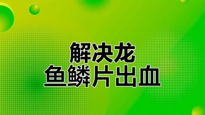 如何判斷龍魚充血的病因？【龍魚充血的常見原因及應對方法】