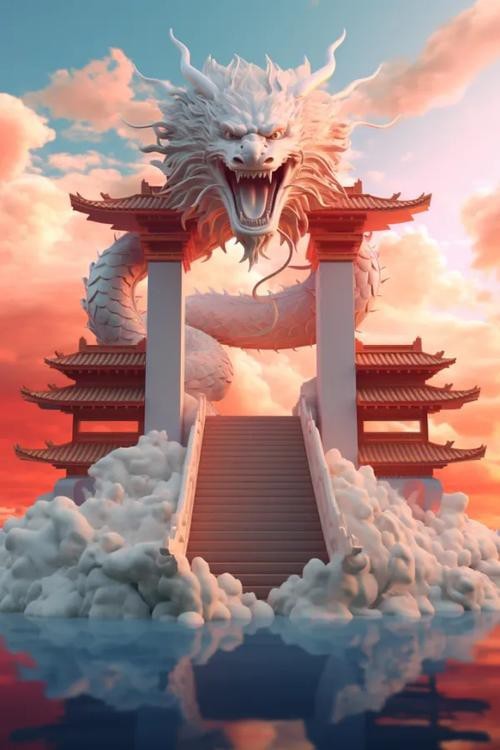 國潮風格的金龍插畫有哪些？【國潮風格的金龍插畫融合了傳統與現代元素，展現出獨特魅力】